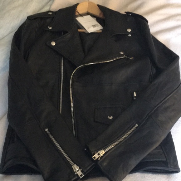 amour vert leather jacket